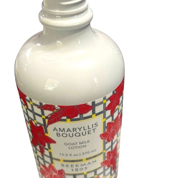 BEEKMAN 1802 AMARYLLIS BOUQUET GOAT MILK HAND BODY WASH 12.5 fl oz - Picture 2 of 3